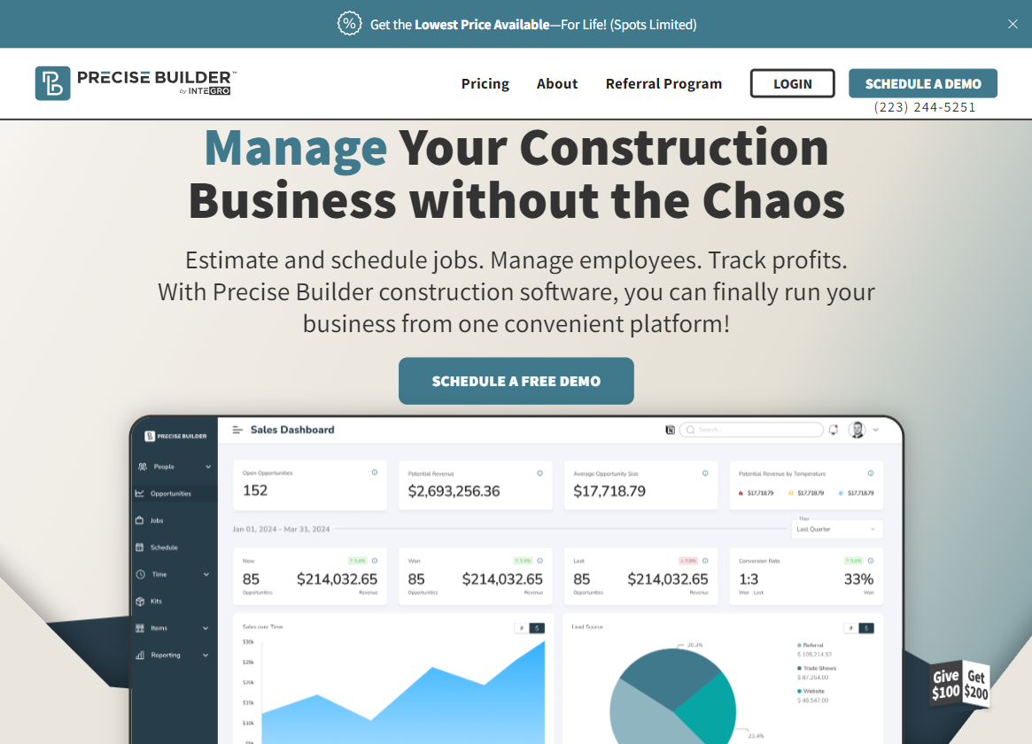 precise builder picture